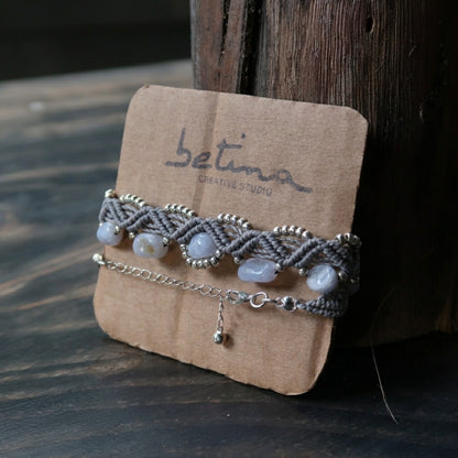 Choker Brisa de Ágata Blue Lace