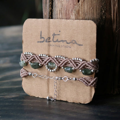 Choker Brisa de Cuarzo Rutilado Verde