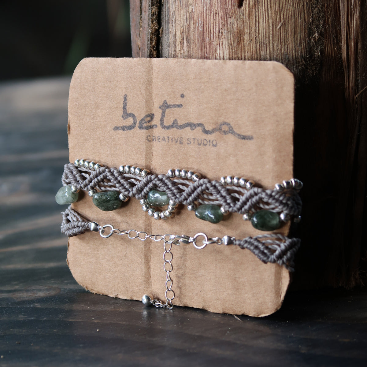 Choker Brisa de Cuarzo Rutilado Verde