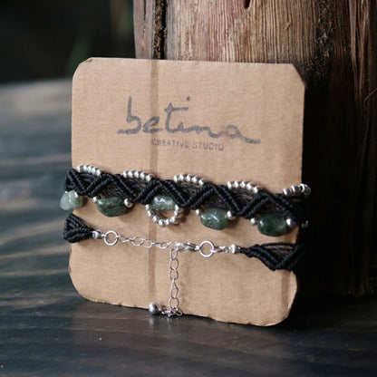 Choker Brisa de Cuarzo Rutilado Verde