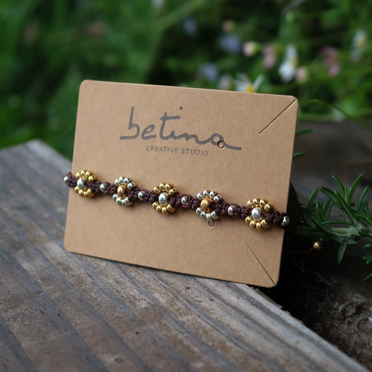 Pulsera Margaritas Gold&Silver | Café