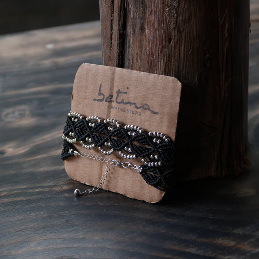 Choker Olas Negro